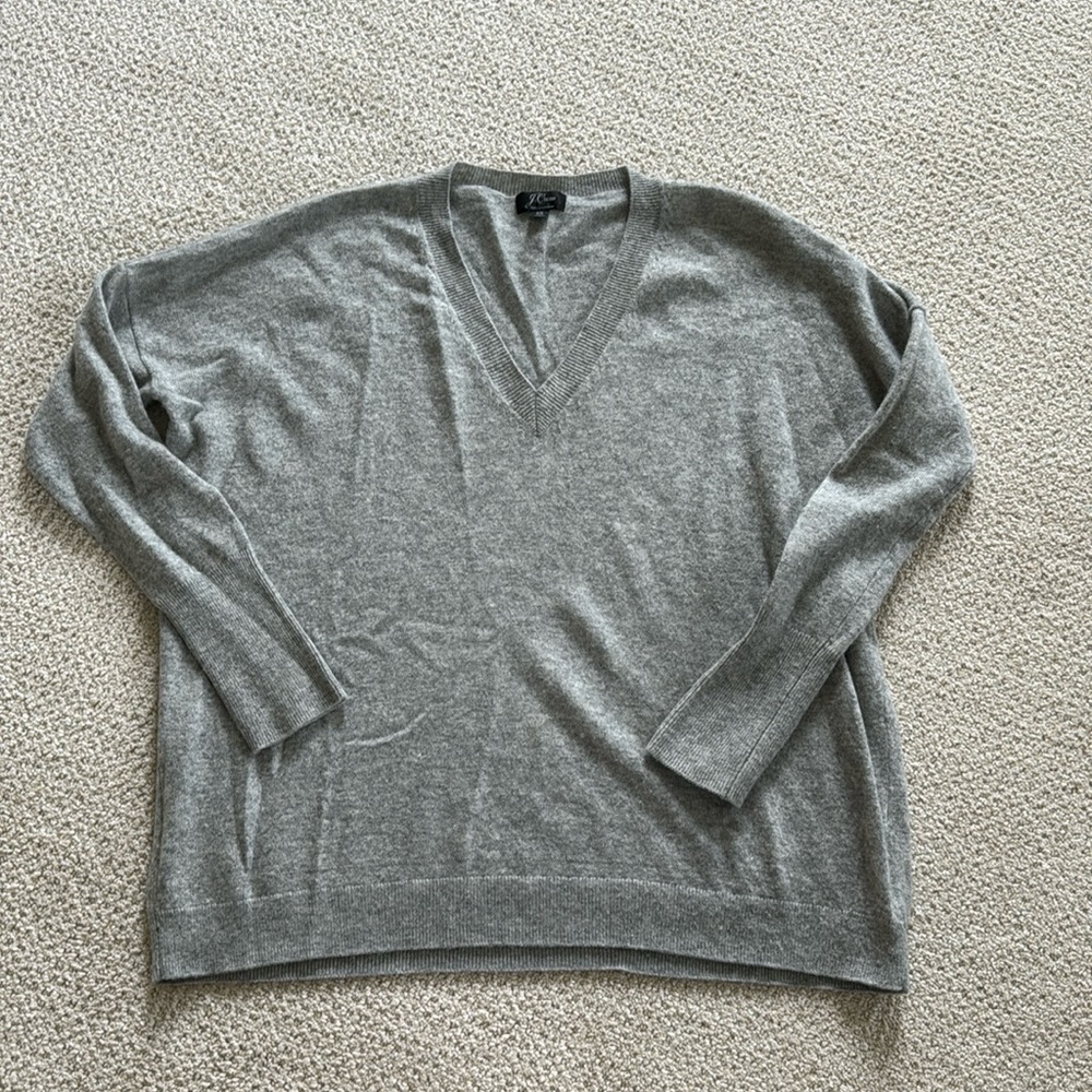 Jcrew Cashmere Boyfriend Sweater